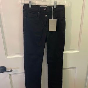 Everlane high rise slim straight ankle jeans